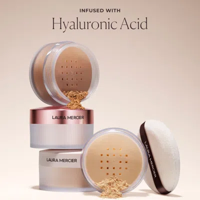 Laura Mercier Indulgent Icons Ultra-blur Translucent Loose Setting Powder And Puff Set 20g In Multi