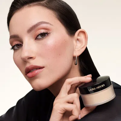 Laura Mercier Indulgent Icons Ultra-blur Translucent Loose Setting Powder And Puff Set 29g In Neutral