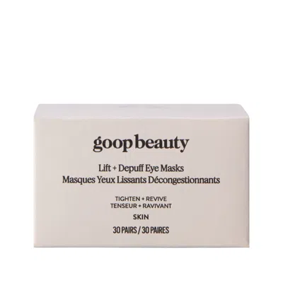 Goop Lift And Depuff Eye Masks
