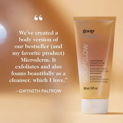 Goop Microderm Instant Glow Body Polish