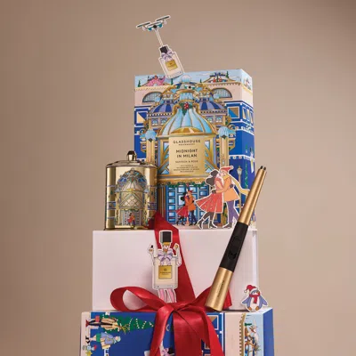 Glasshouse Fragrances Midnight In Milan Candle & Lighter Gift Set (limited Edition)