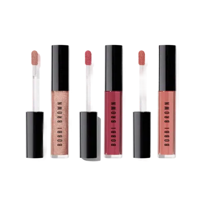 Bobbi Brown Mini Crushed Oil-infused Lip Gloss Gift Set Trio (limited Edition)