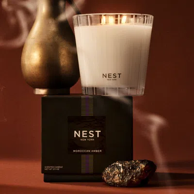 Nest Moroccan Amber Candle In Brown