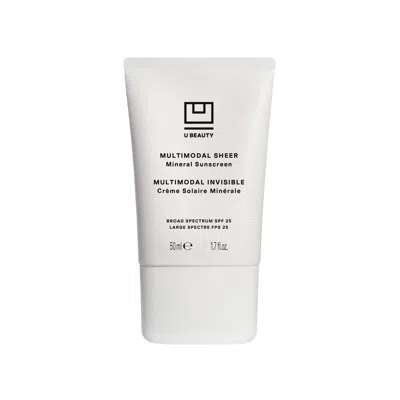 U Beauty Multimodal Sheer Broad Spectrum Spf 25