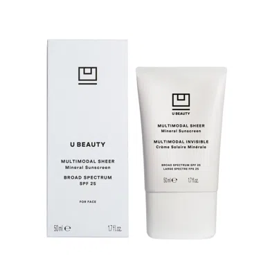 U Beauty Multimodal Sheer Broad Spectrum Spf 25