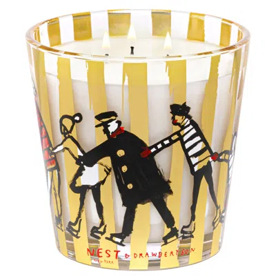 Nest New York X Drawbertson Holiday 3-wick Candle (limited Edition)