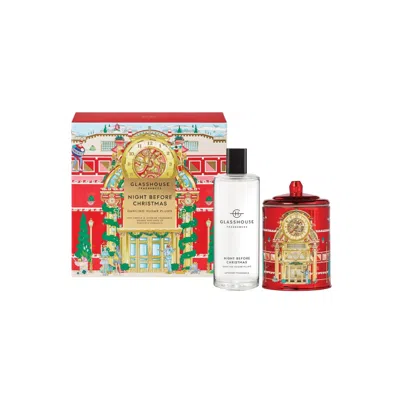 Glasshouse Fragrances Night Before Christmas Interior Fragrance Gift Set (limited Edition)