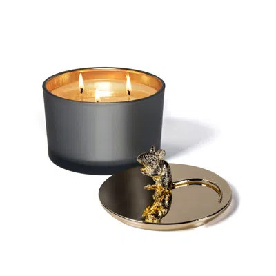 Heretic Not A Creature Was Stirring Candle (limited Edition) In Black