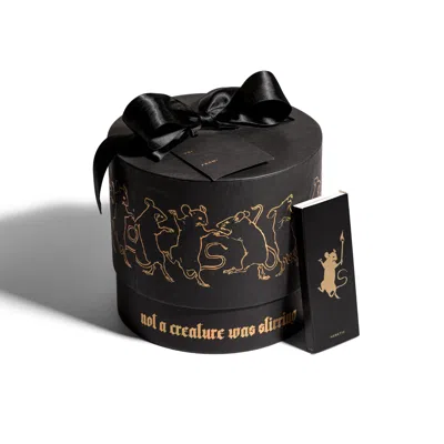 Heretic Not A Creature Was Stirring Candle (limited Edition) In Black