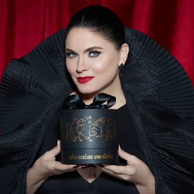 Heretic Not A Creature Was Stirring Candle (limited Edition) In Black