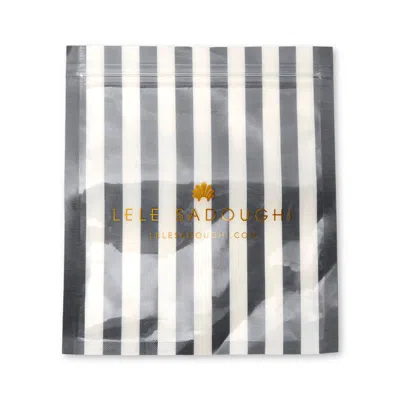 Lele Sadoughi Pearl Silk Scrunchie (limited Edition) In Transparent