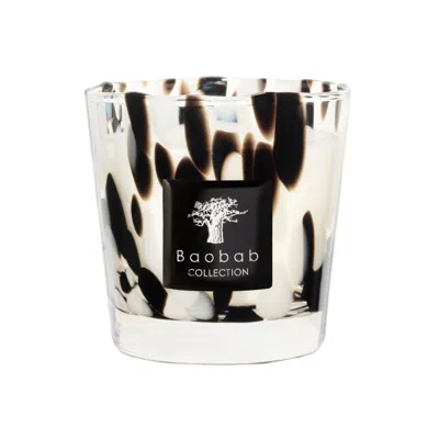Baobab Collection Pearls Black Candle In Multi