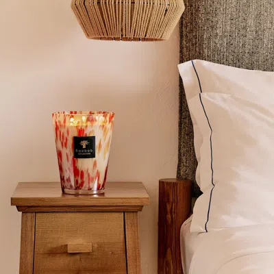 Baobab Collection Pearls Coral Candle In Multi