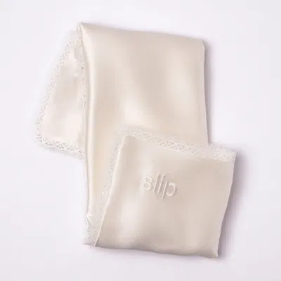 Slip Pure Silk Queen Gift Set With Lace Trim (limited Edition)