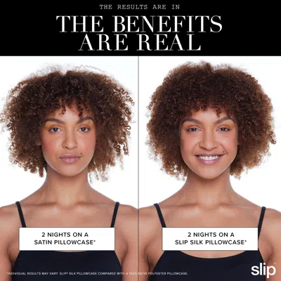 Slip Pure Silk Queen Pillowcase With Lace Trim (limited Edition) In Nude