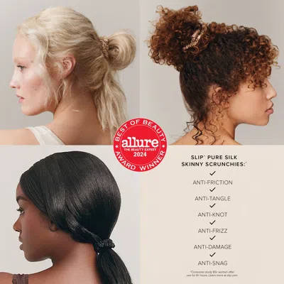 Slip Pure Silk Skinny Scrunchie Ornament (limited Edition)