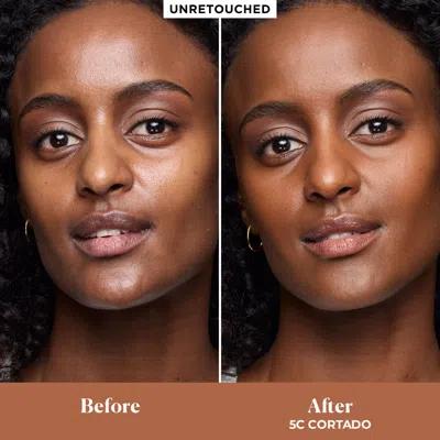 Laura Mercier Real Flawless Feather Matte Powder Foundation In Brown