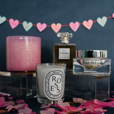 Diptyque Roses Candle In Pink
