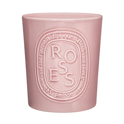 Diptyque Roses Candle In Pink