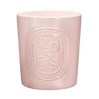 Diptyque Roses Candle In Pink
