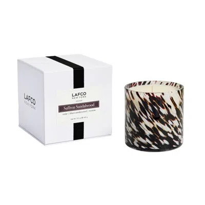 Lafco Saffron Sandalwood Candle In Multi