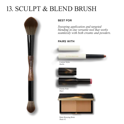 Victoria Beckham Sculpt And Blend Brush