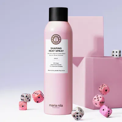 Maria Nila Shaping Heat Spray In Pink