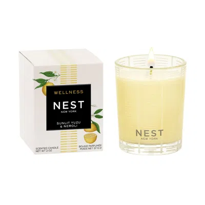 Nest Sunlit Yuzu & Neroli Candle In Yellow