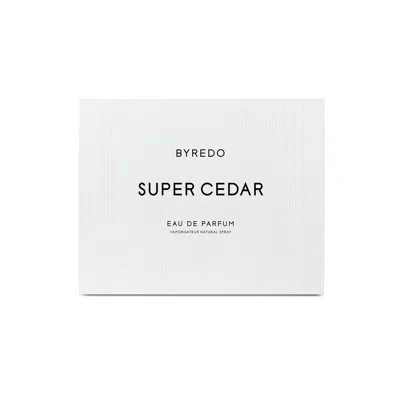Byredo Super Cedar Eau De Parfum In Transparent