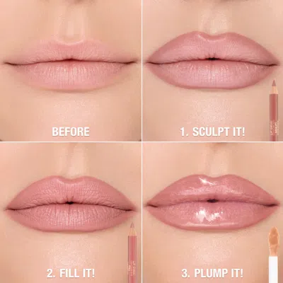 Charlotte Tilbury Super Nudes Lip Cheat Contour Duo Lip Liner