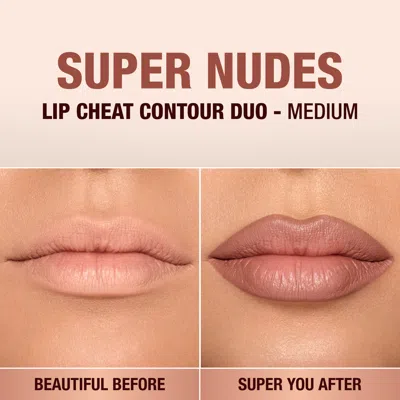 Charlotte Tilbury Super Nudes Lip Cheat Contour Duo Lip Liner