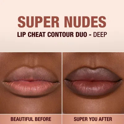 Charlotte Tilbury Super Nudes Lip Cheat Contour Duo Lip Liner