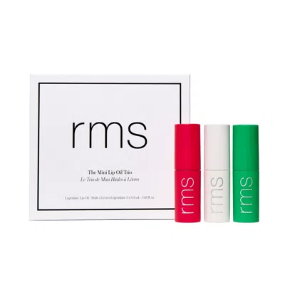 Rms Beauty The Mini Lip Oil Trio (limited Edition) In White