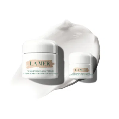 La Mer The Moisturizing Soft Cream Duet (limited Edition) In Green