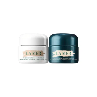 La Mer The Moisturizing Soft Cream Duet (limited Edition) In Green