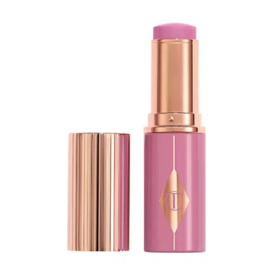 Charlotte Tilbury Unreal Lip + Cheek Glow Blush Stick With Hyaluronic Acid