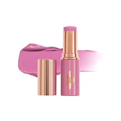 Charlotte Tilbury Unreal Lip + Cheek Glow Blush Stick With Hyaluronic Acid