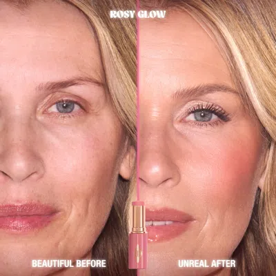 Charlotte Tilbury Unreal Lip + Cheek Glow Blush Stick With Hyaluronic Acid