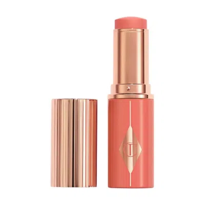 Charlotte Tilbury Unreal Lip + Cheek Glow Blush Stick With Hyaluronic Acid