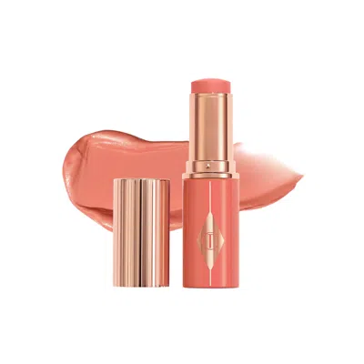 Charlotte Tilbury Unreal Lip + Cheek Glow Blush Stick With Hyaluronic Acid