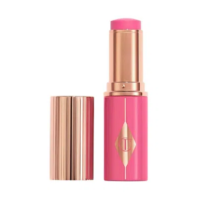 Charlotte Tilbury Unreal Lip + Cheek Glow Blush Stick With Hyaluronic Acid