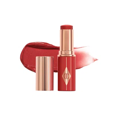 Charlotte Tilbury Unreal Lip + Cheek Glow Blush Stick With Hyaluronic Acid