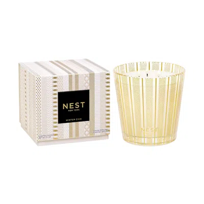 Nest Winter Chai Candle (limited Edition) In Yellow