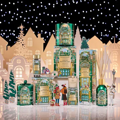 Glasshouse Fragrances Winter Wonderland Diffuser (limited Edition) In Green