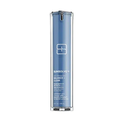 Sunsolvemd Zno+ Mineral Care Balance + Clear Spf 50