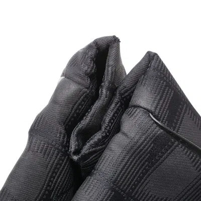 Pre-owned Chanel New Travel Line Black Nylon Leather Handbag Tote Bag ()