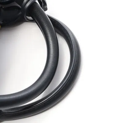 Pre-owned Dior Christian  Navy Denim Leather Handbag () In Blue