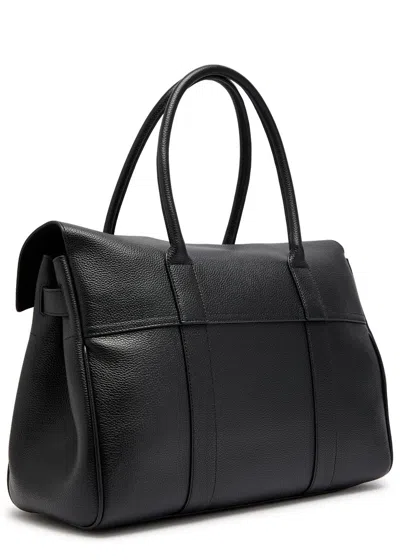 Mulberry Structured Silhouette Top Handle Gold-tone Hardware In Black