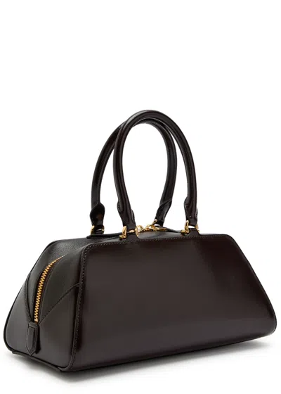 Givenchy Antigona East West Brown Small Handbag With Adjustable And Removable Shoulder Strap And Logo Letteri In Brown