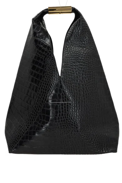 Mm6 Maison Margiela Medium Japanese Handbag In Black